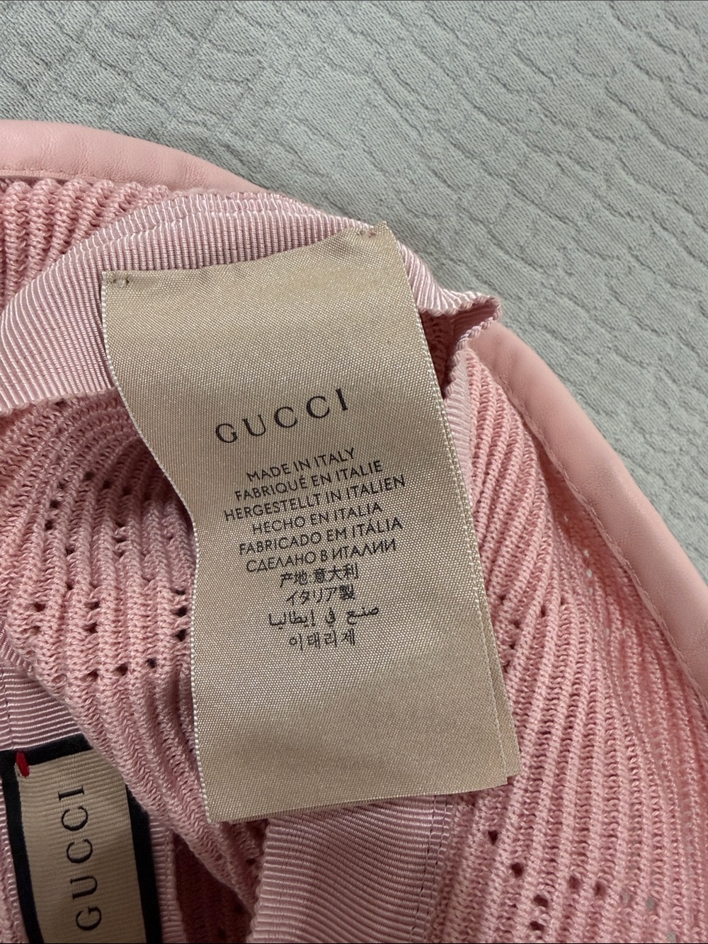 Gucci Malibu Crochet Bucket Hat - Picture 7 of 10
